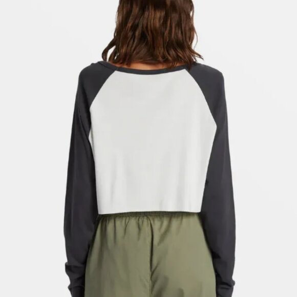 ROXY WOMEN'S HERITAGE 90 LONG SLEEVE T-SHIRT NWT - Picture 5 of 5